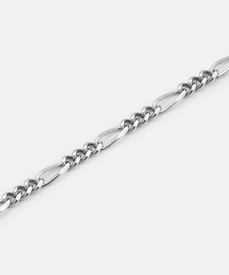 Figaro Chain Thin Silver